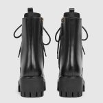 Gucci Women’s lace-up ankle boot with GG - Image 5
